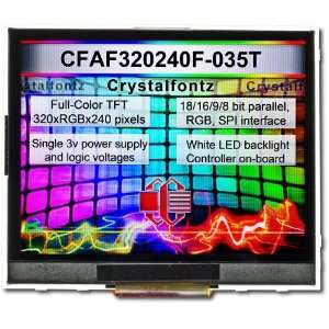   CFAF320240F 035T 320x240 graphic TFT display module Electronics