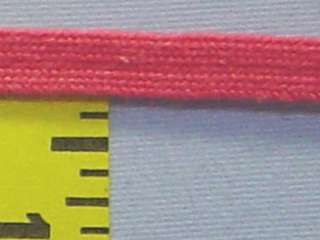 Flat Braid Uniform Braid Tape 3/8 Coral 10 yds #237  
