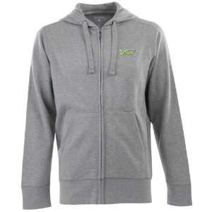  South Florida Signature Full Zip Hooded Sweatshirt (Grey 