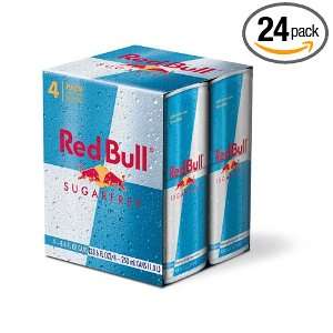 Red Bull Sugar Free, 8.4 Ounce (Pack of 24)  Grocery 