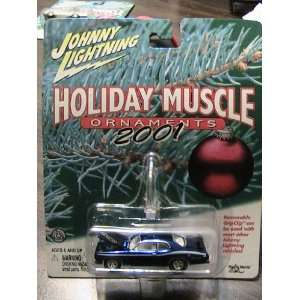   2001 Holiday Muscle Ornaments Blue 71 Duster 340 