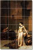Cleopatra Before Caesar by Jean Gerome