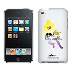  Adrian Peterson Silhouette on iPod Touch 4G XGear Shell 