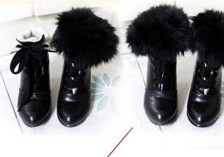 Faux Fur Cover Cuff Socks Boot Socks Knee High Fit Boots socks with 