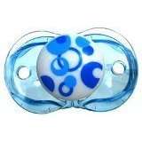 NEW RazBaby Keep It Kleen Pacifier   Blue Circles  