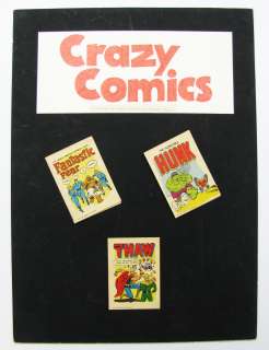 1967 Topps Test Krazy Little Comics Archive Board  