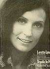 LORETTA LYNN 1974 Poster Ad TROUBLE IN PARADISE mint