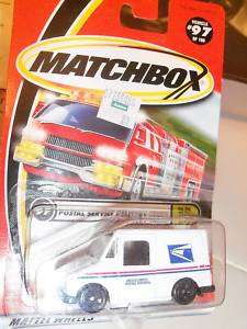 MATCHBOX Postal SERVICE Delivery TRUCK USPS NEW on card  