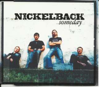 NICKELBACK Someday CD ACOUSTIC & VIDEO & UNRELEASE 2003  