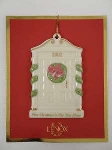 Lenox First Christmas in Our New Home 2002 Ornament  