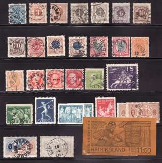 SWEDEN SVERIGE / Used / Old Postage Stamps  