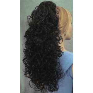   On Curly Hairpiece Wig #1 JET BLACK by FOREVER YOUNG 