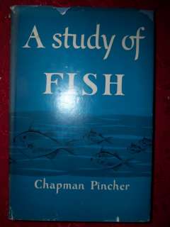 1948 Stated First Edition,A Study Of Fish,Fishing Book  
