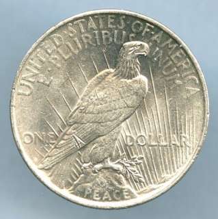 1926 D Peace Silver Dollar Uncirculated (0161)  