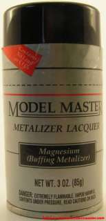 Model Master Magnesium (Buffing Metalizer) Spray  