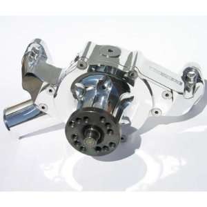 Meziere WP401UP Polished Billet Mechanical Water Pump for Small Block 