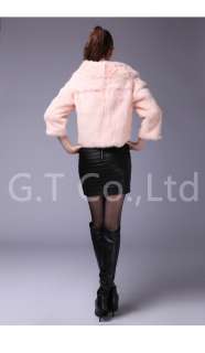 0429 Rabbit Fur Lovely coat garment jacket outwear appeal for wonmen 