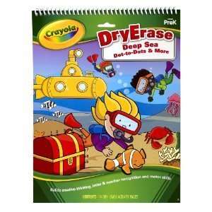   Carson Dellosa Deep Sea Dot To Dots & More Activity Book Toys & Games