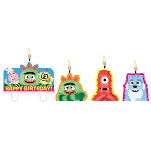  Yo Gabba Cake Candles Toys & Games