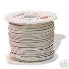 Tandy Suede Leather Lace 1/8 X 25 Yd Spool White New 5014 06