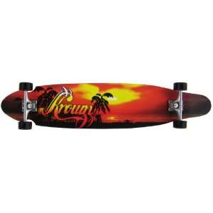   Hawaiian Fury Kicktail Longboard (9 x 43 Inch)