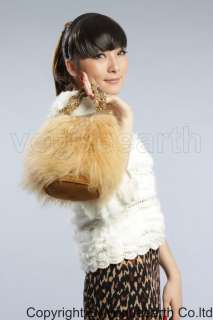 624 new real Mongolia lamb fur 6 color bag/handbag  