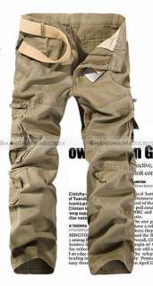 Men Fashion Overalls Travel Military Long Trousers Pants 5 Colors New 