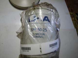 This auction is for 1 LHA Hydraulic filter SPE 50 25 NIB New old stock