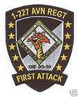 227th AVN REGT OIF 09 10 FLYING LIGERS patch