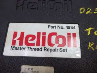 Heli Coil 4934 Master Thread Repair Set 1/4 20 to 5/8 11  