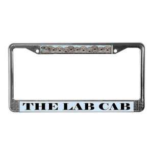  Yellow Lab Puppy Pets License Plate Frame by  