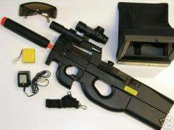 D90H (P90) Deluxe Full Automatic Rechargeable Electric Airsoft Gun 