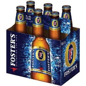  Fosters Lager 6pk Btls Grocery & Gourmet Food