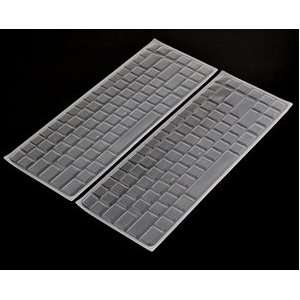 PCS Clear Pure Silicone Keyboard cover skin for DELL Inspiron1420/1410 