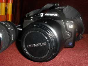 Olympus EVOLT 510 10 Megapixel Digital Camera 2 Lenses  
