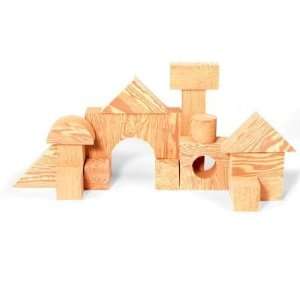  32 pc. Faux Wood Foam Block Set by Edushape Toys & Games