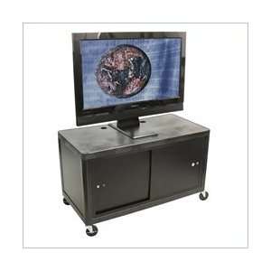  Gray Luxor Furniture Endura 24 2 Shelf Plasma LCD TV Cart 