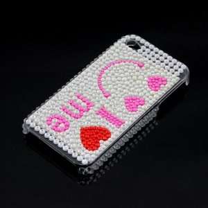   Bling HARD BACK CASE Cover for Apple iPhone 4G 4 New 