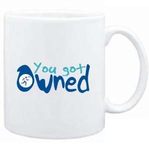  Mug White  YOU GOT OWNED Triathlon  Sports Sports 