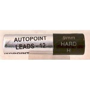  1.1mm Black Hard Autopoint Leads. 12 Pack