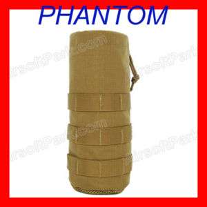 1000D Phantom water Bottle Pouch with Mesh Bottom   Coyote Brown 