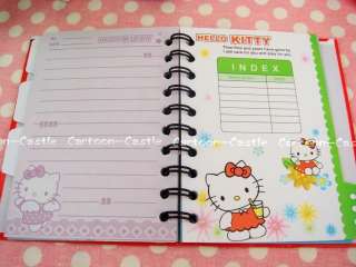 Hello Kitty Agenda Journal Notebook Diary Notepad 27730  
