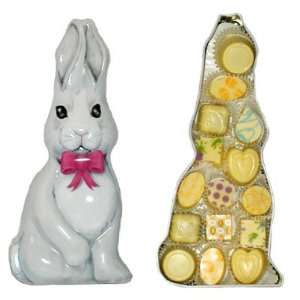   Chocolates In Easter Bunny Tin  Grocery & Gourmet Food
