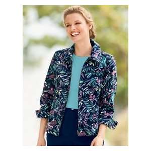  Petite Clsc Nvy M Kaleidoscope Jacket