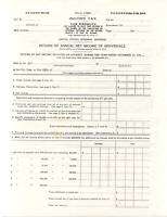 INCOME TAX form 1040 for the year 1913  