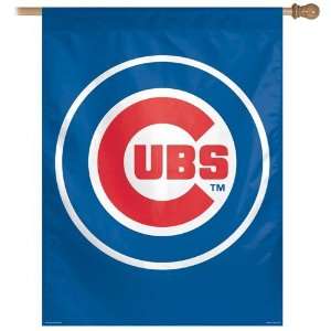  Chicago Cubs Banner Blue Bullseye