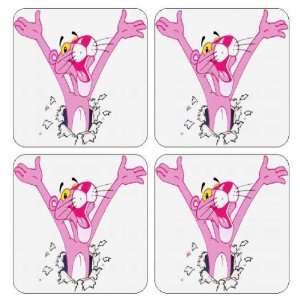  The Pink Panther Coasters , (set of 4) Brand New 