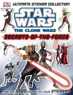 Star Wars The Clone Wars Secrets of the Force Ultimate Sticker Colle 