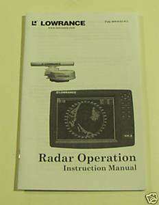 Lowrance User Manual   Radar Operation  