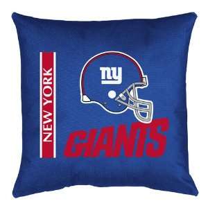  NFL New York Giants Pillow   Locker Room Series Sports 